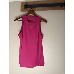 Nike Dri-FIT Training Tank Top Hot Pink DX0701-324 Women's XL